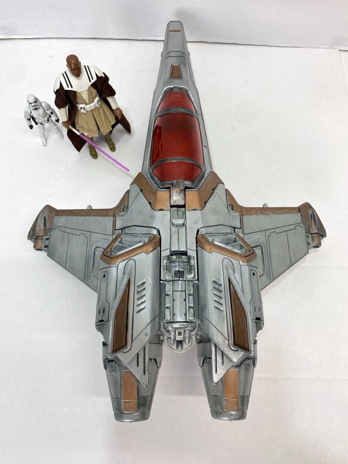 Star Wars Crimson Glass Starfighter Custom Ahsoka Rebels Clone Wars Mandalorian