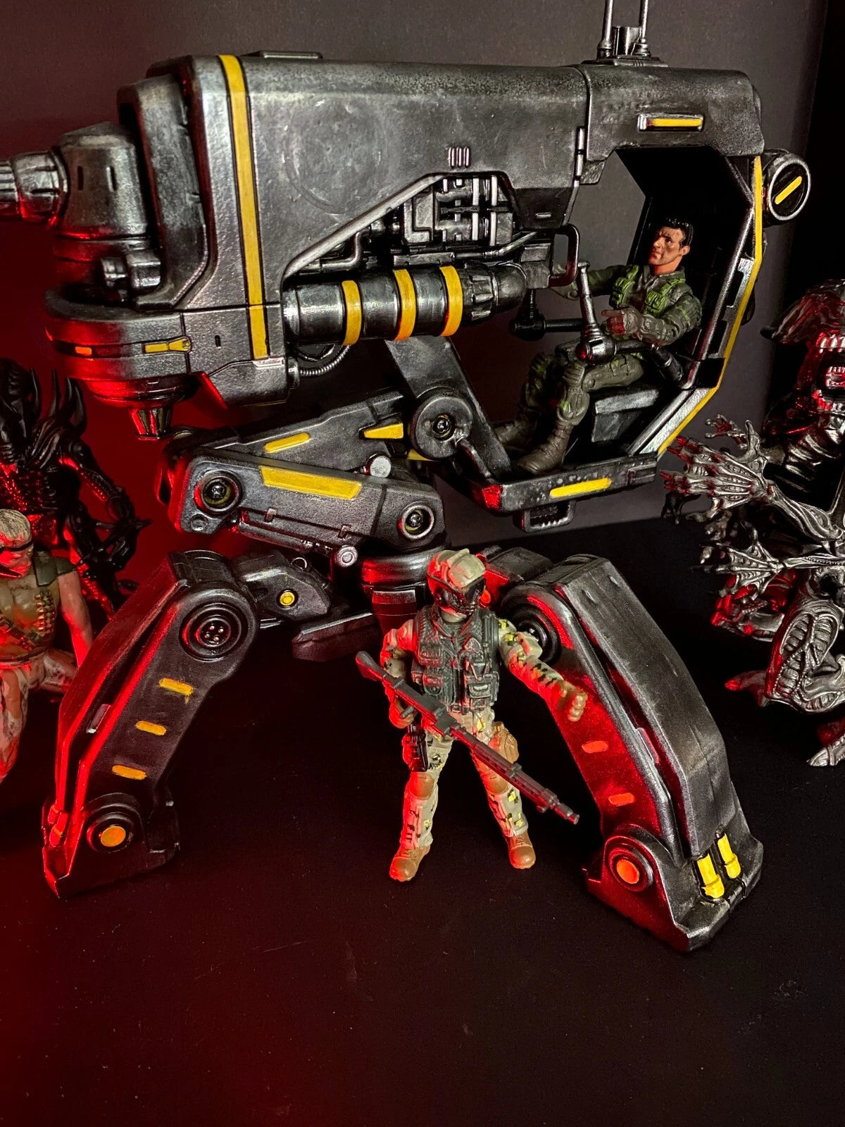 Aliens Romulus Power Loader Sentry Gun Weyland Yutani Neca Vintage Alien Earth - view 17