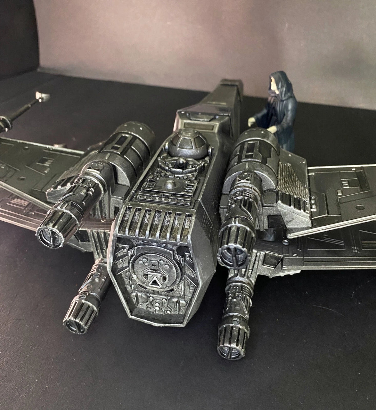 Prototype Star Wars X Wing Sith Fighter Palpatine Vintage TVC Custom Collectible
