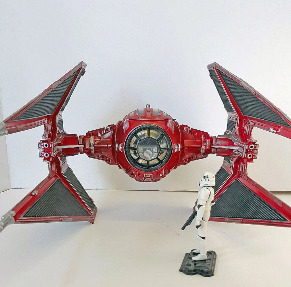 Star Wars TIE Interceptor Imperial Fighter Vintage Collection TVC Kenner Custom