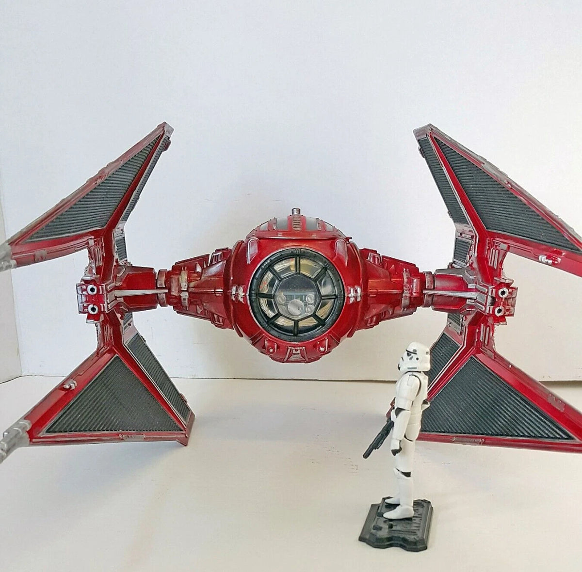 Star Wars TIE Interceptor Imperial Fighter Vintage Collection TVC Kenner Custom