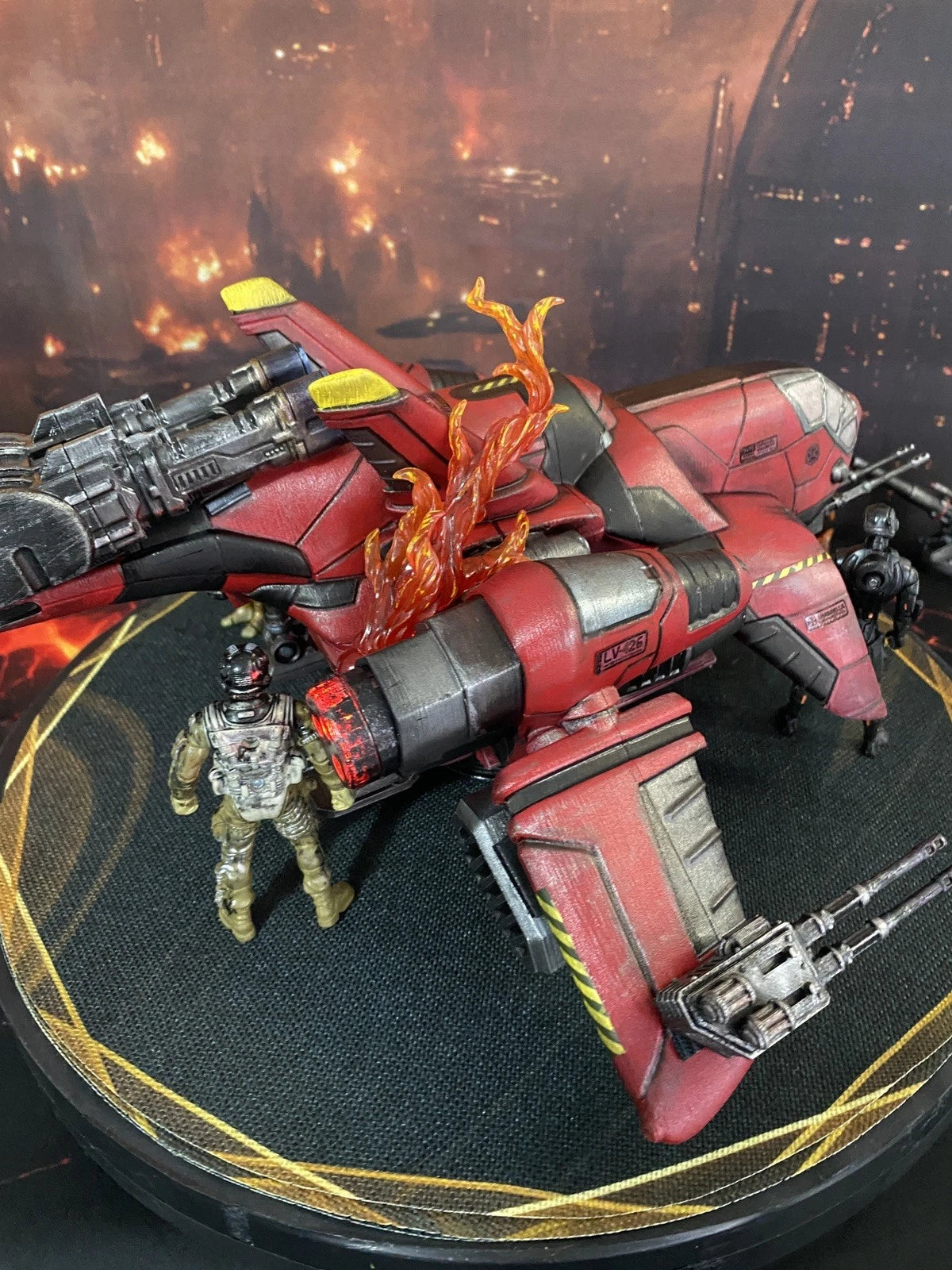 UMBRELLA BIO-HAZARD STRIKE VTOL “Scorchspear” | Resident Evil Custom Gunship