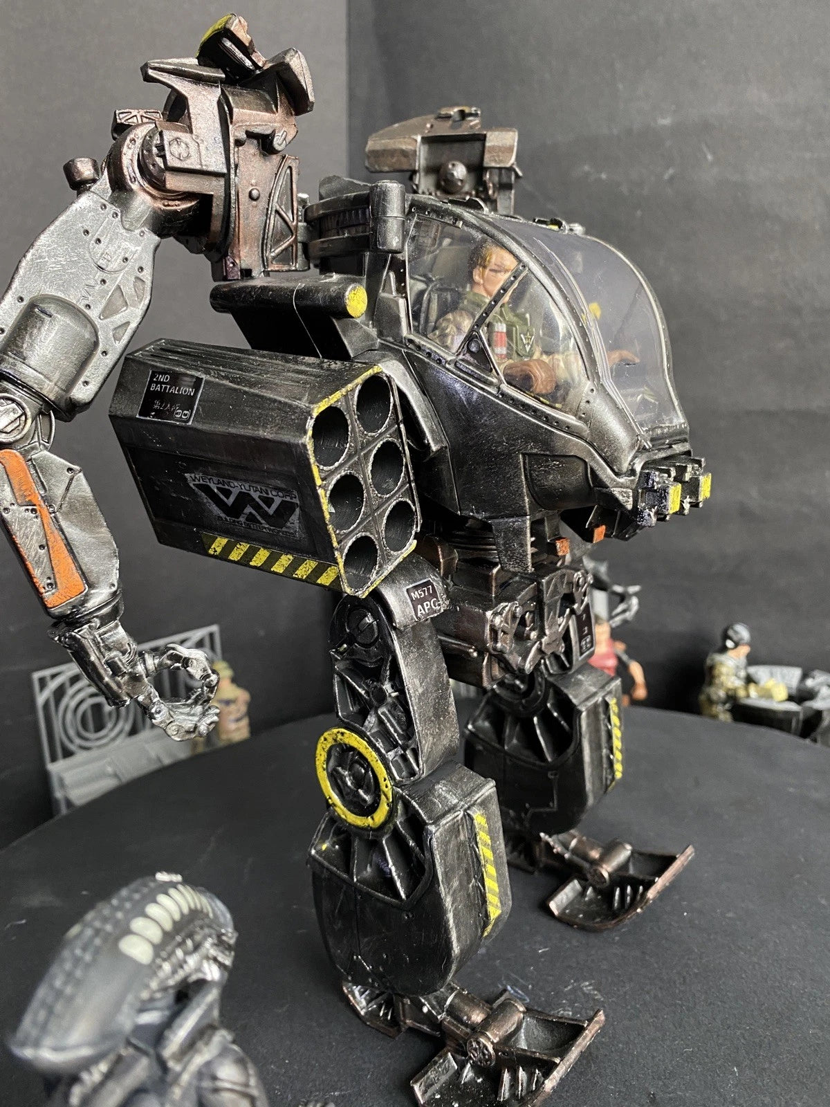 ALIENS Colonial Marines Custom Combat Mech Alien Earth Weyland Yutani Romulus