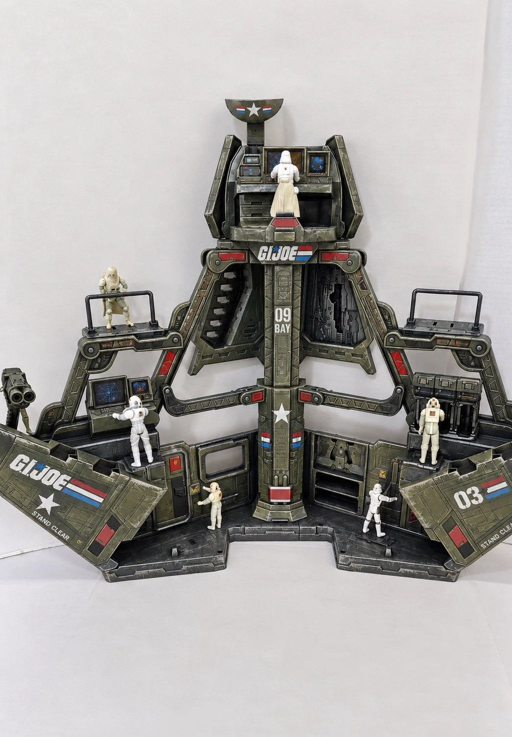 DIORAMA GI JOE CUSTOM COMMISSION COBRA 3.75 1:18 VINTAGE HASBRO COLLECTIBLE