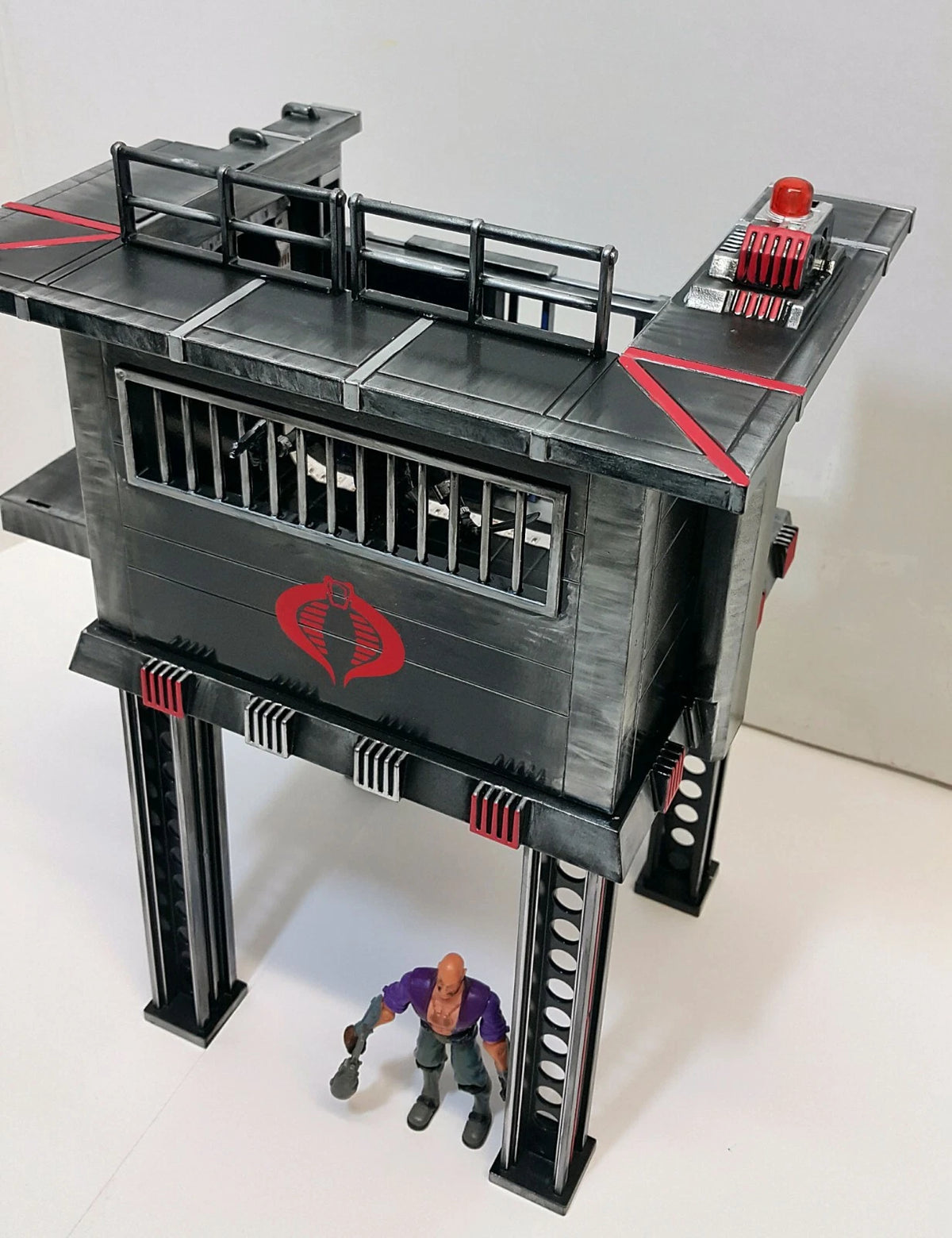 GI JOE COBRA DEVELOPMENTAL TERROR DROME 1:18 Vintage Collectible Custom - view 5