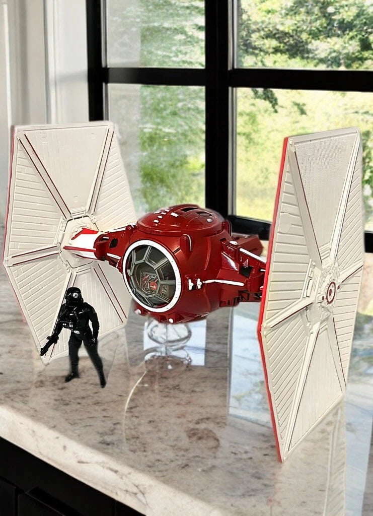 Star Wars Andor Sith Tie Fighter Interceptor Vintage Collectible Crimson Empire