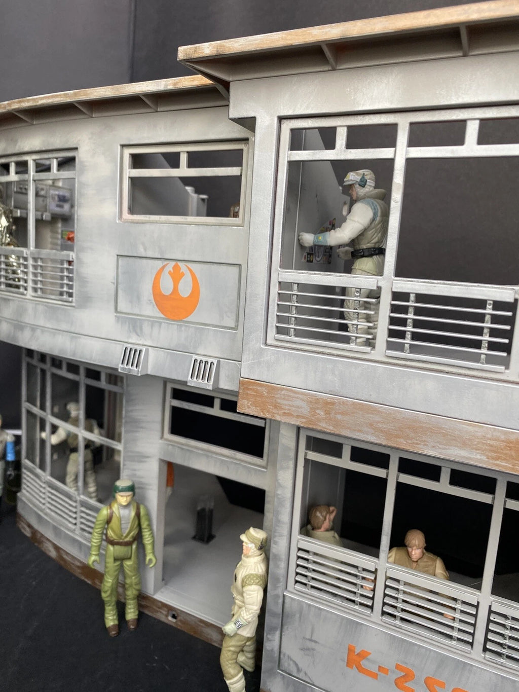 Yavin 4 Command Centre – Vintage Kenner Rebel Mandalorian Star Wars Diorama