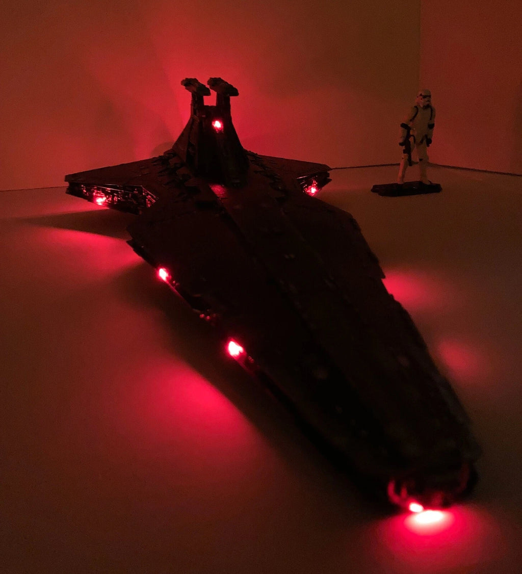 Rare Star Wars Star Destroyer New Hope Empire Vintage Kenner Collectible Custom - view 6