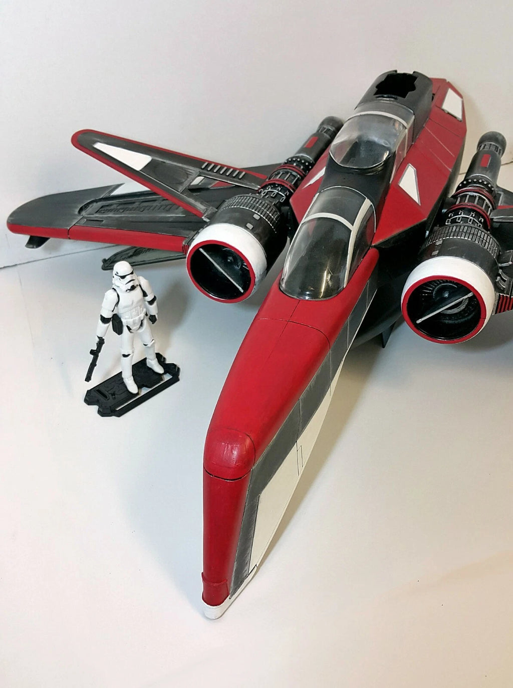 ARC-170 “Iron Viper” Assault Starfighter | Custom Star Wars Gunship Build - view 11