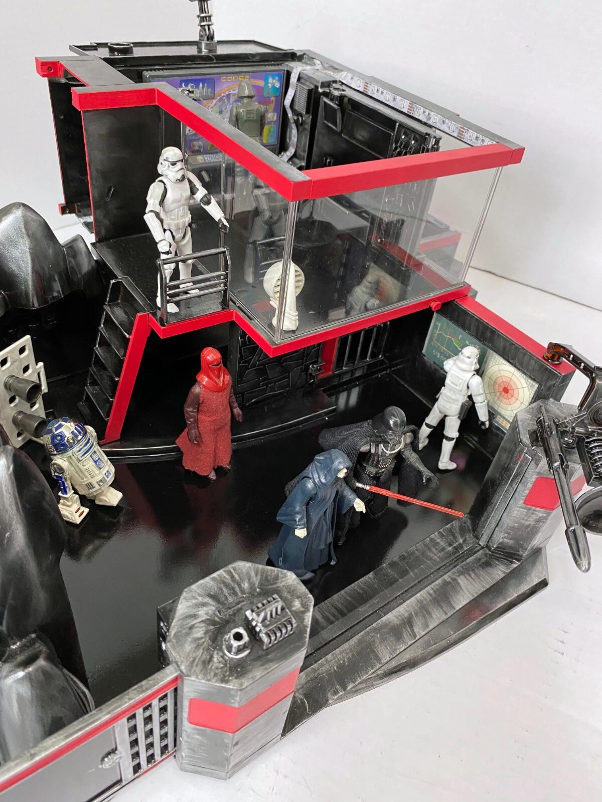 Star Wars SITH OBSERVATION BLOCK 77 | Imperial Detention diorama Kenner Custom - view 16