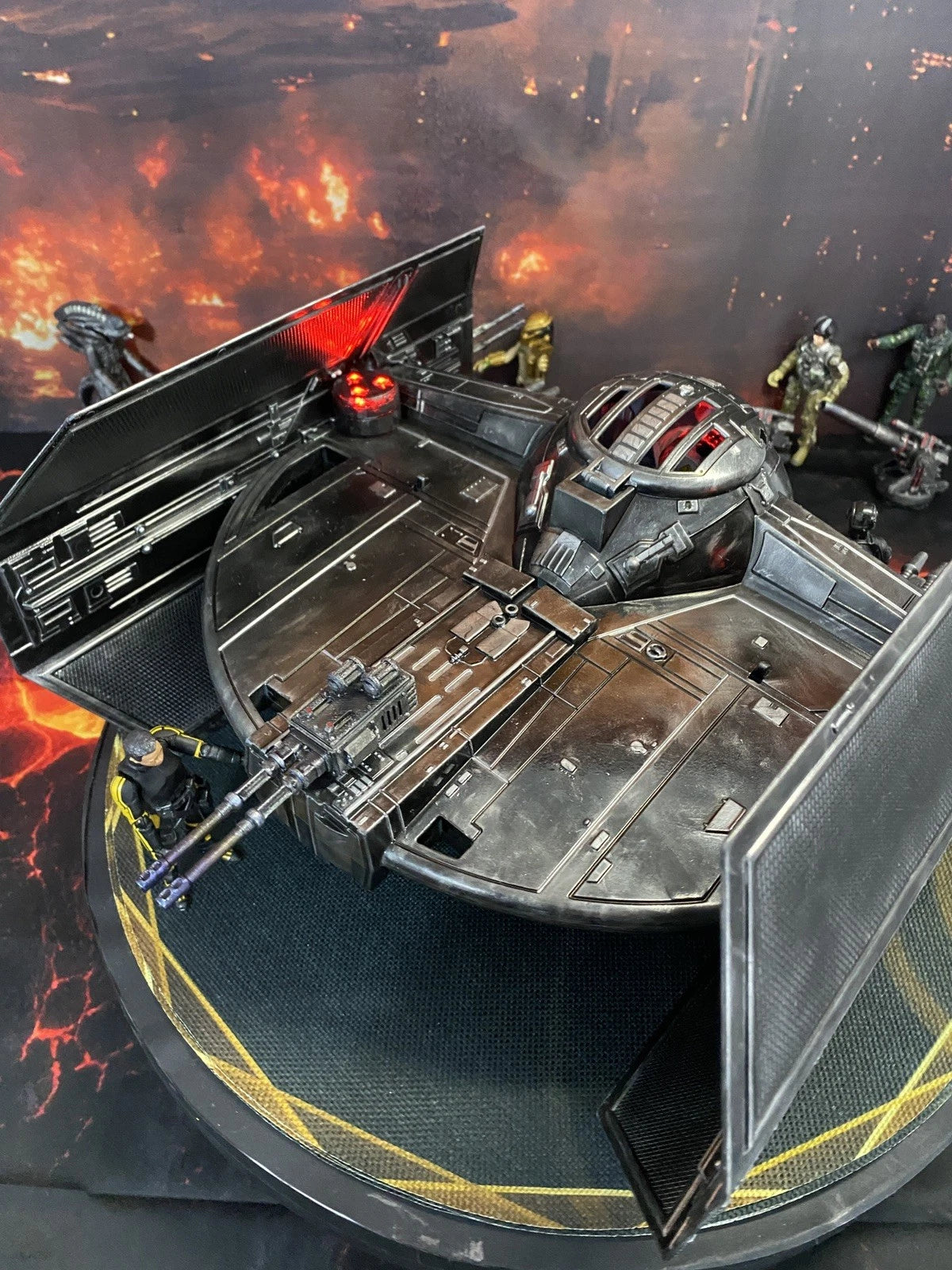 Star Wars TIE Fighter Vintage Collection Imperial Empire Sith Custom Starfighter