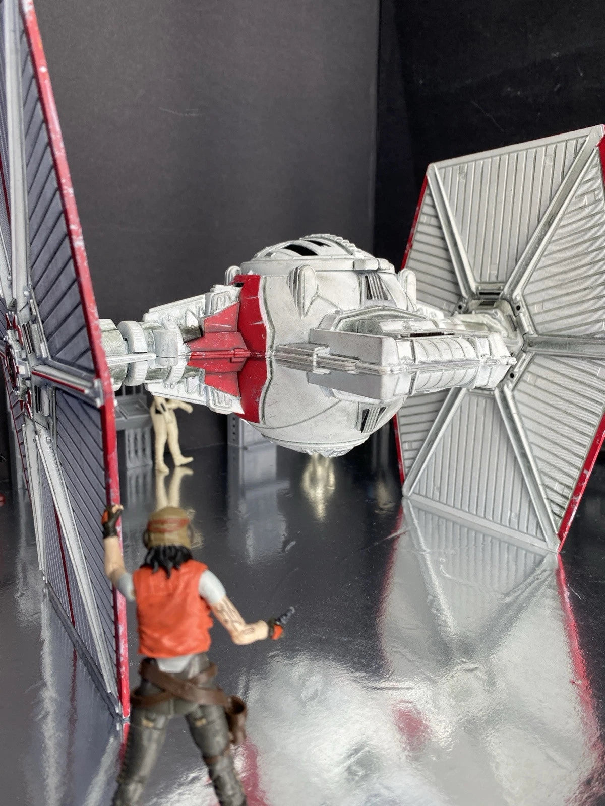 Star Wars TIE Fighter Vintage Collection Imperial Empire Sith Custom Starfighter