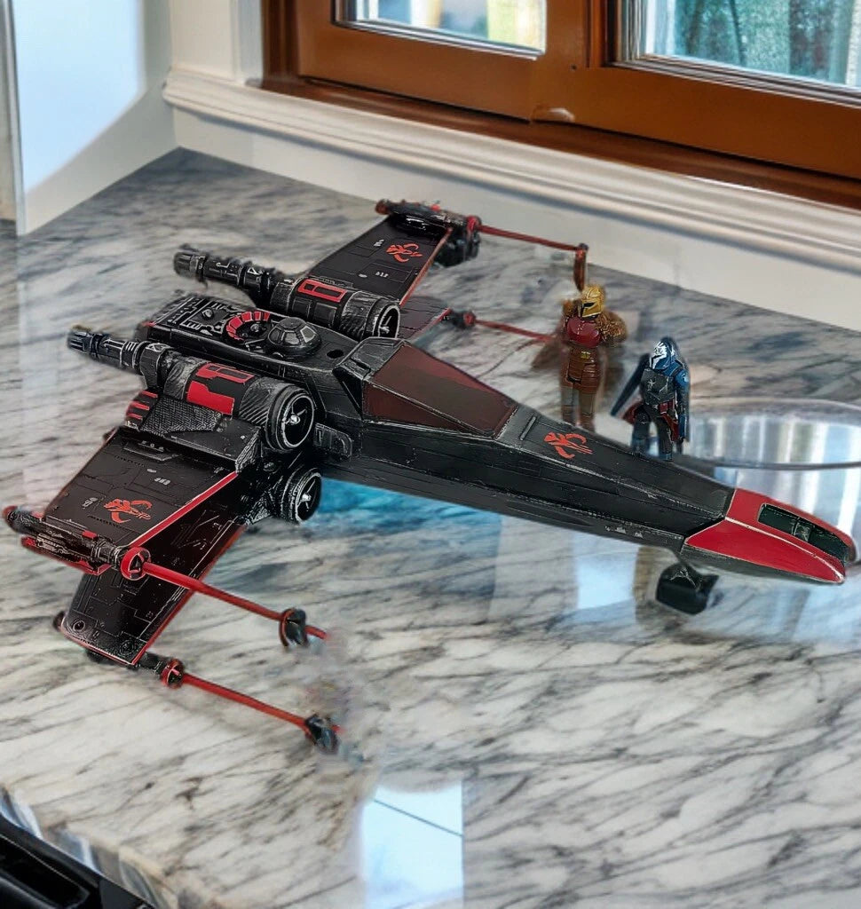 Star Wars X-Wing Fighter Mandalorian Starfighter Bounty Hunter Rogue One Custom