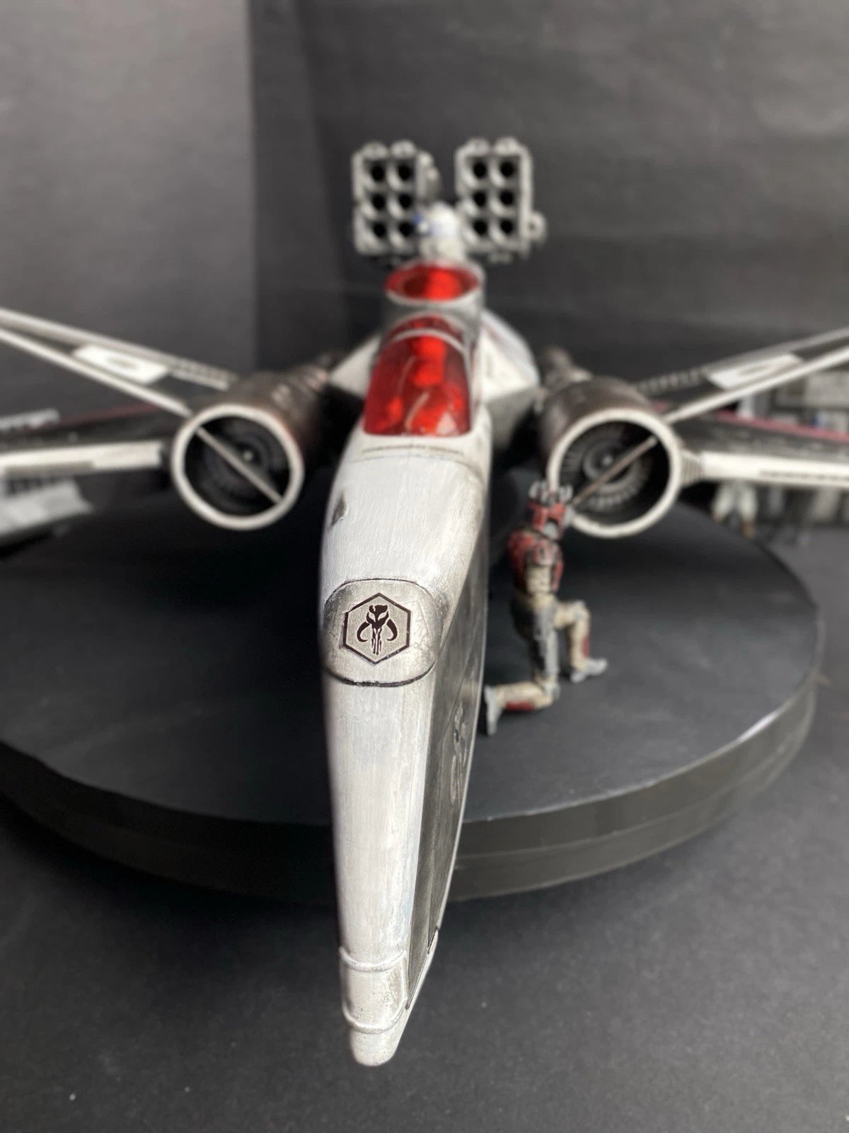 “Red Wraith” Mandalorian ARC 170 Starfighter Star Wars Andor Republic Vintage