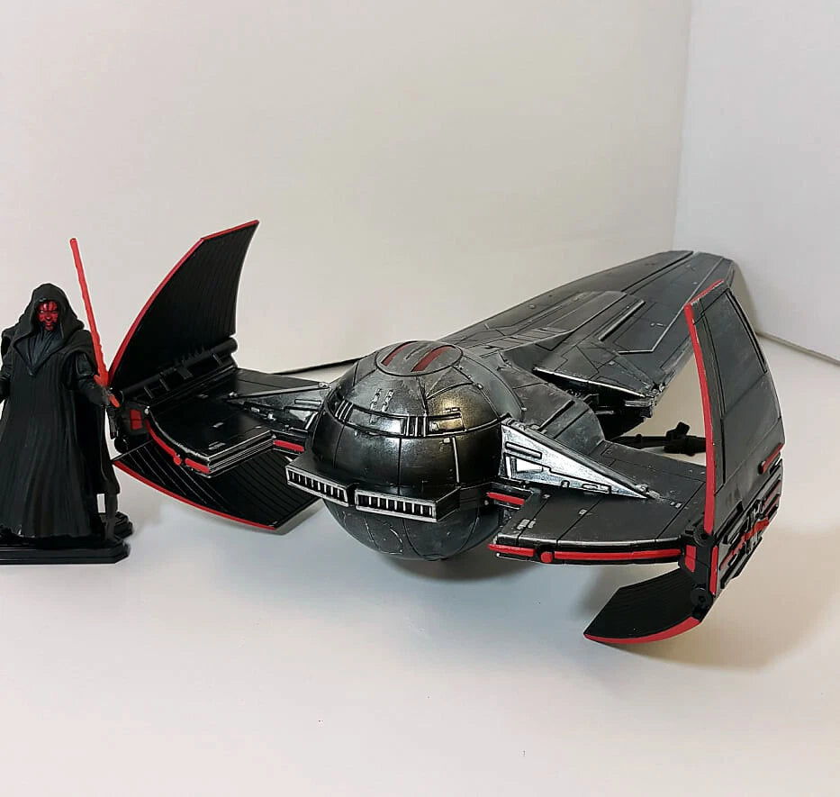 Star Wars Shadow Fang Sith Infiltrator Custom Black Series Empire collectible - view 10