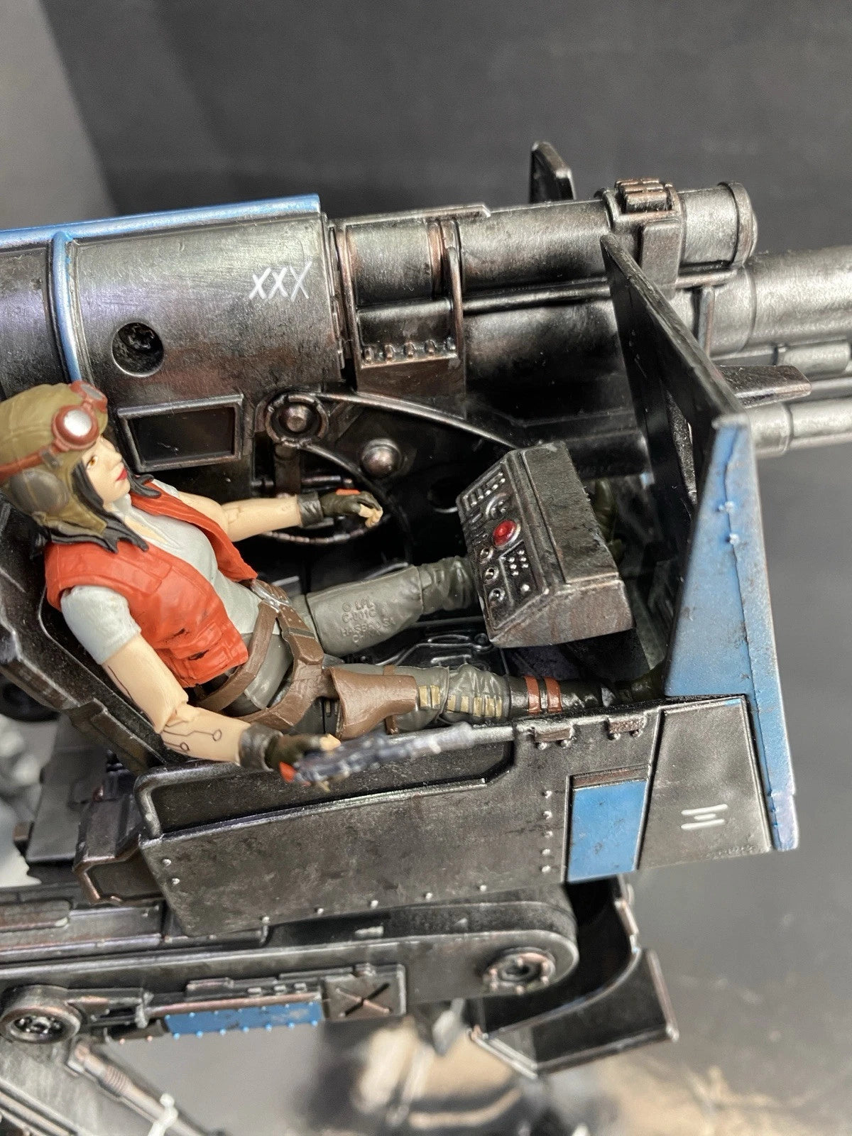 Blue Jackal Custom Imperial AT-DT War Walker 1:18 Hand-Painted One-Off Star Wars