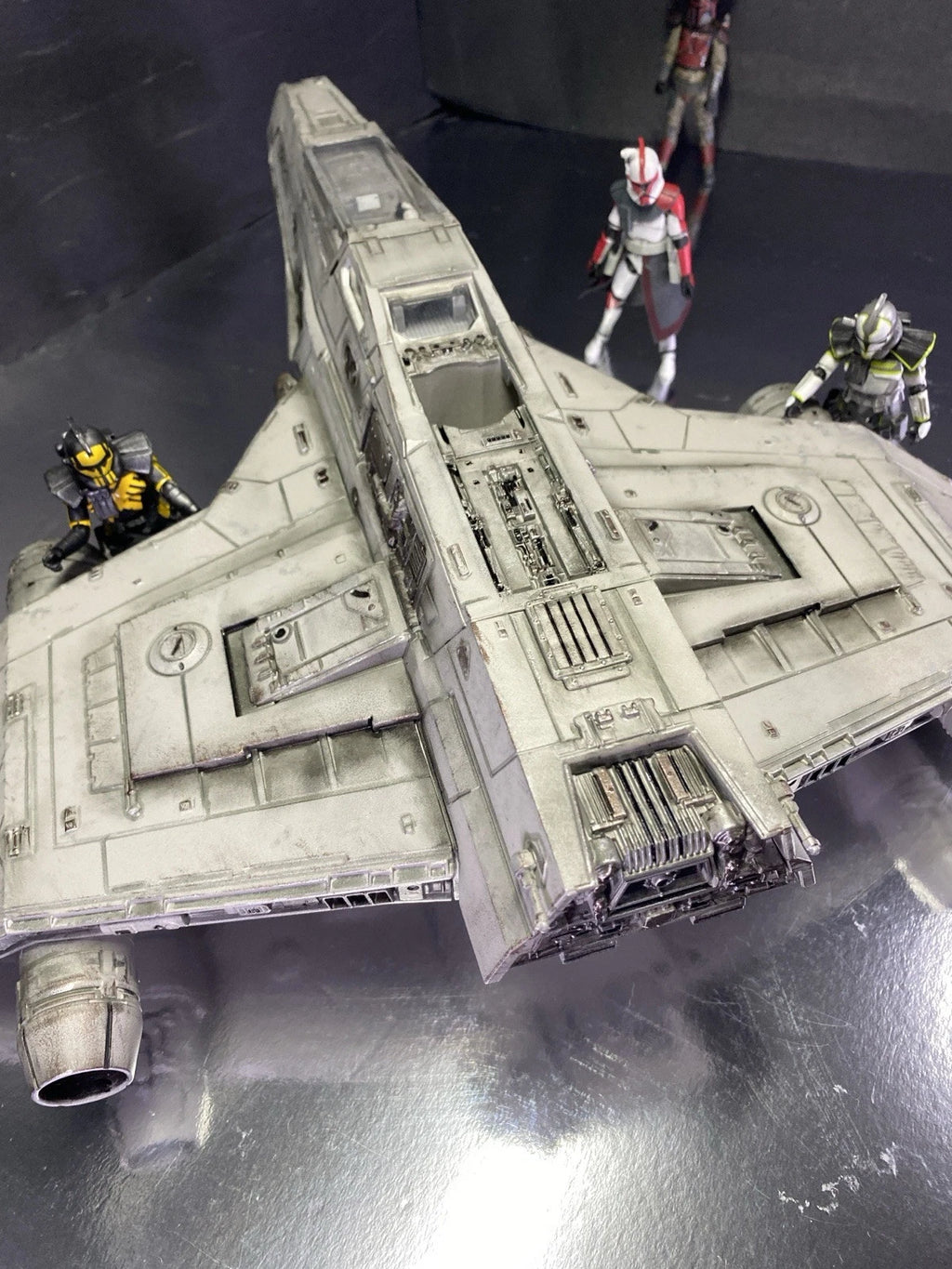 T-52 E-Wing Ghost Hound Imperial Interceptor Star Wars Andor Kenner Collectible
