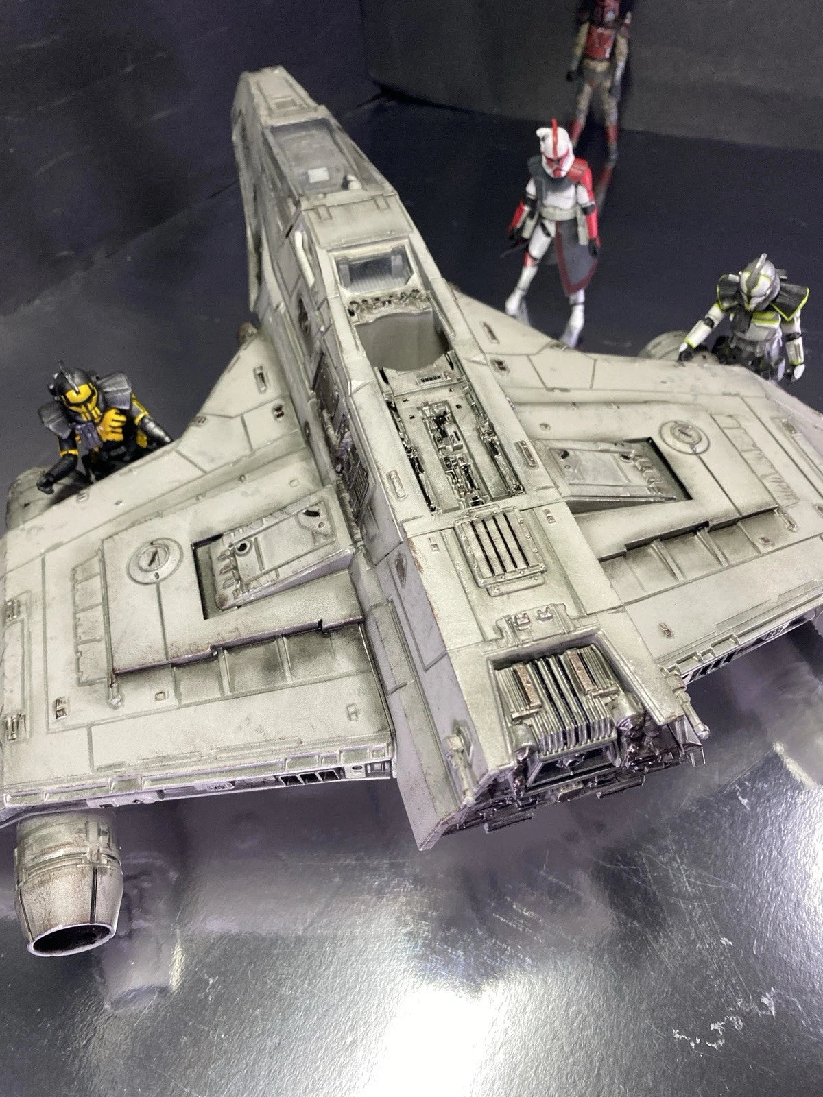 T-52 E-Wing Ghost Hound Imperial Interceptor Star Wars Andor Kenner Collectible