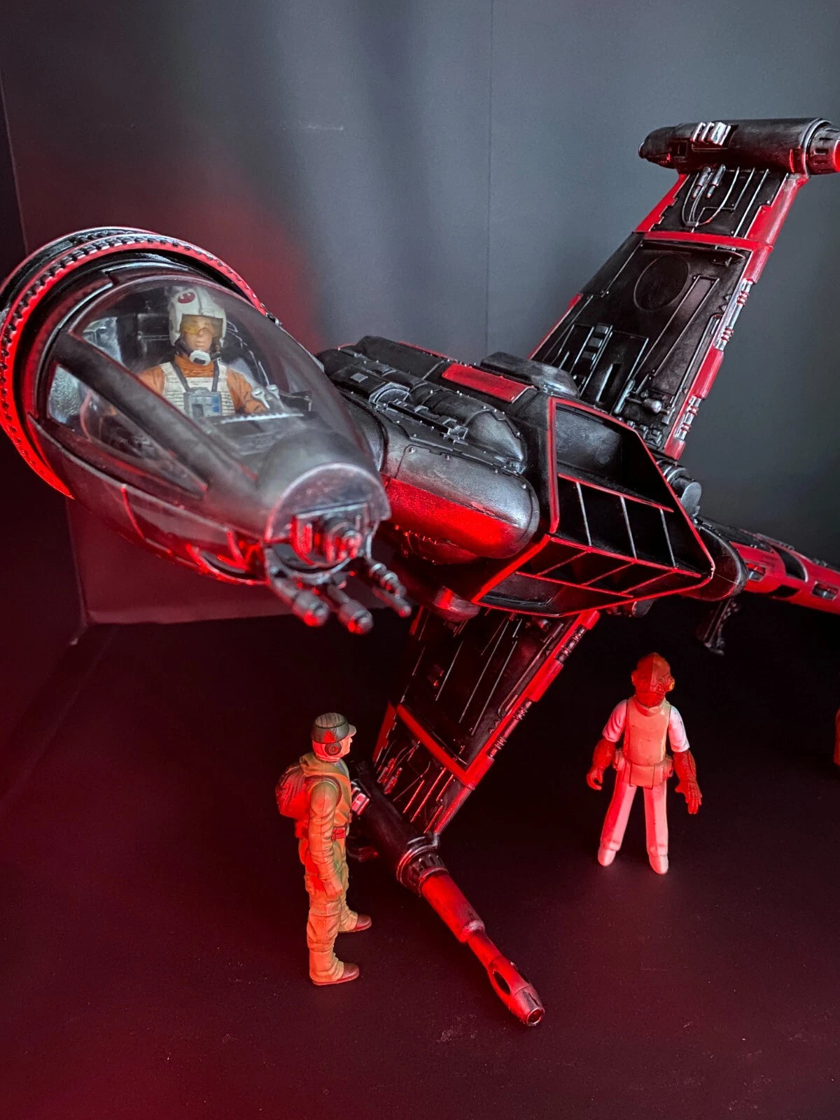 Star Wars Hellion Vortex B-wing Interceptor vintage Maul Shadow lord collectible