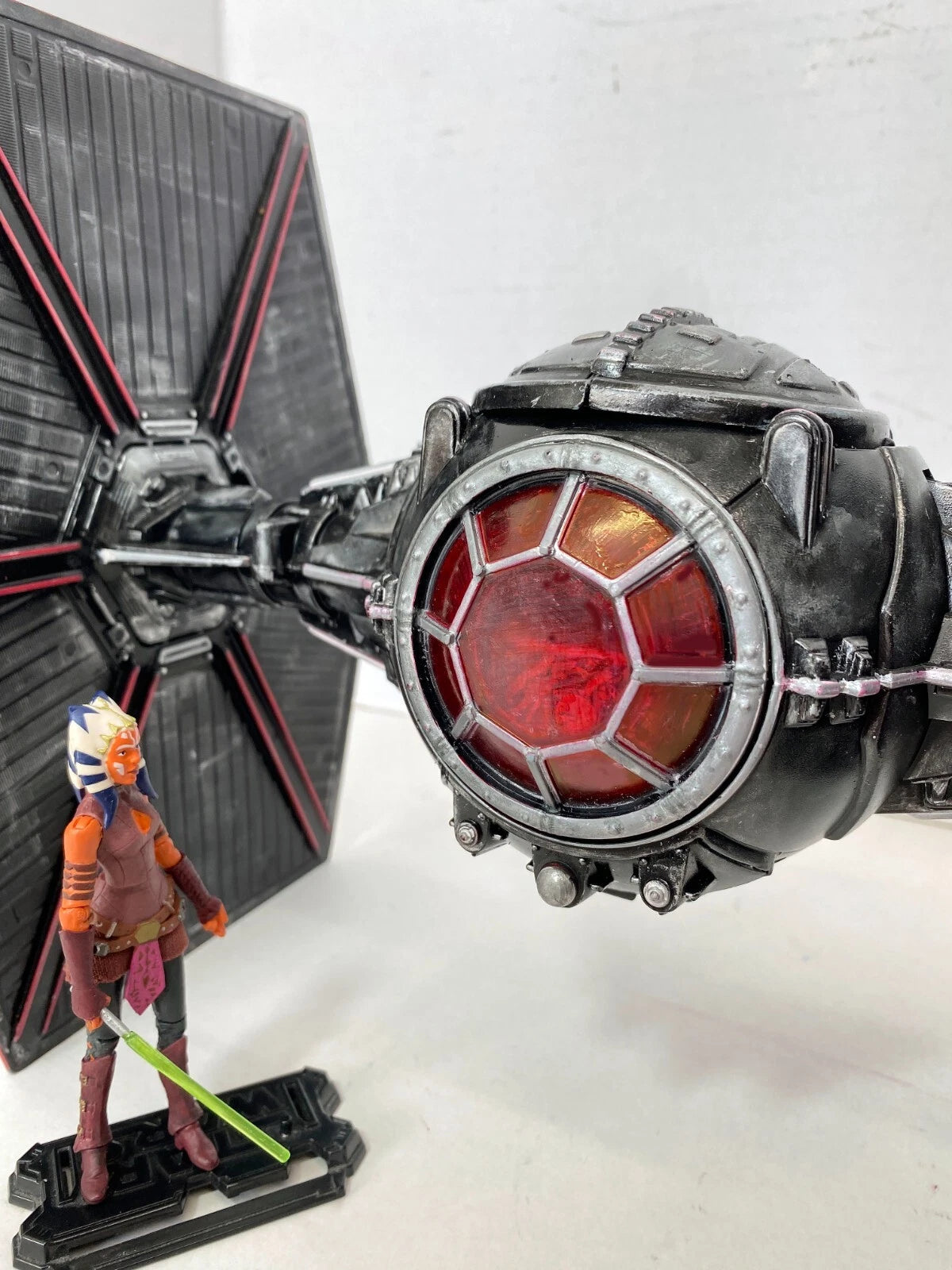 Star Wars TIE Fighter Custom Vintage Kenner Andor Rogue One Empire Strikes Back