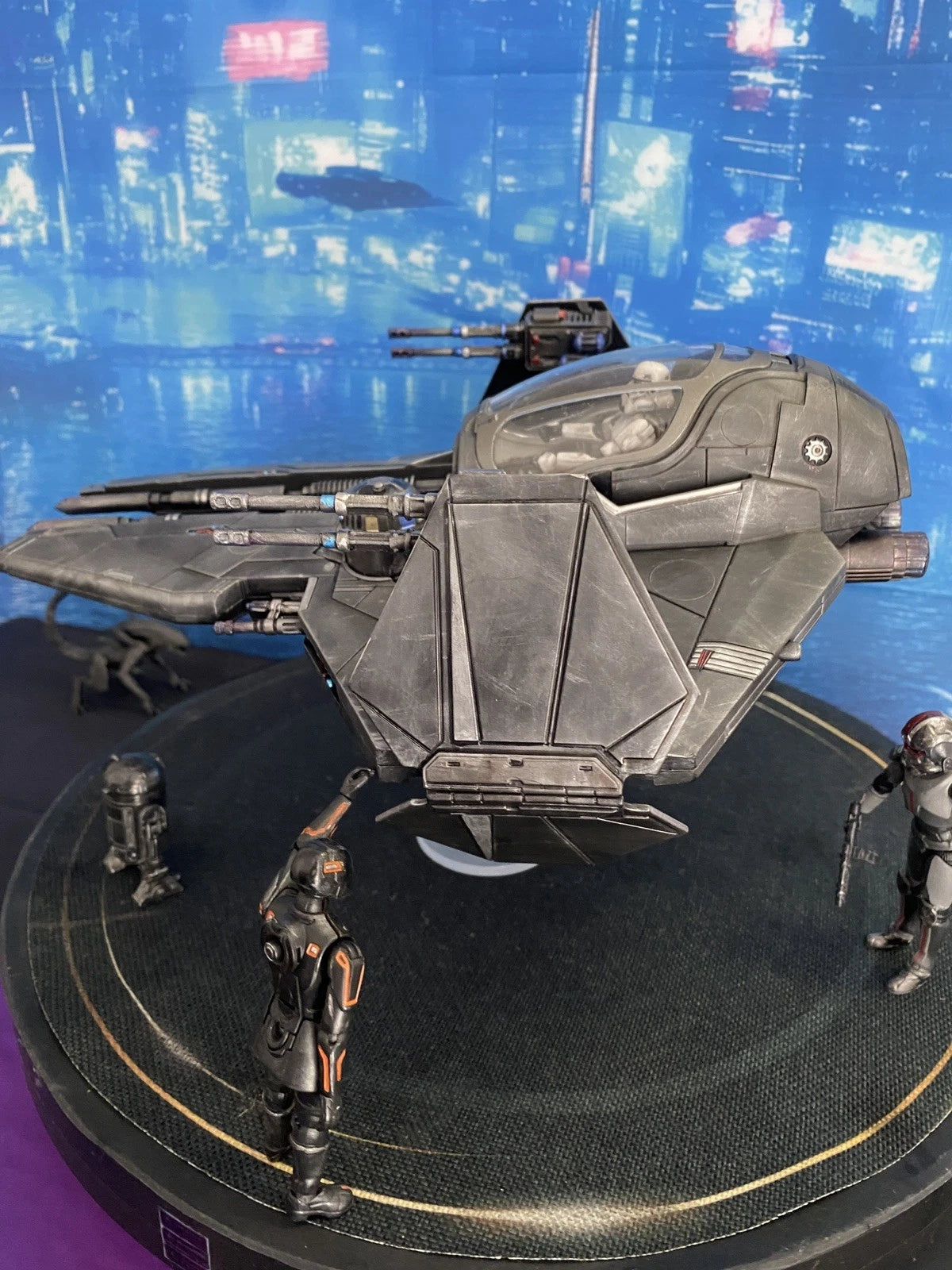 Imperial Starfighter Andor Mandalorian Sith Empire collectible Star Wars Custom