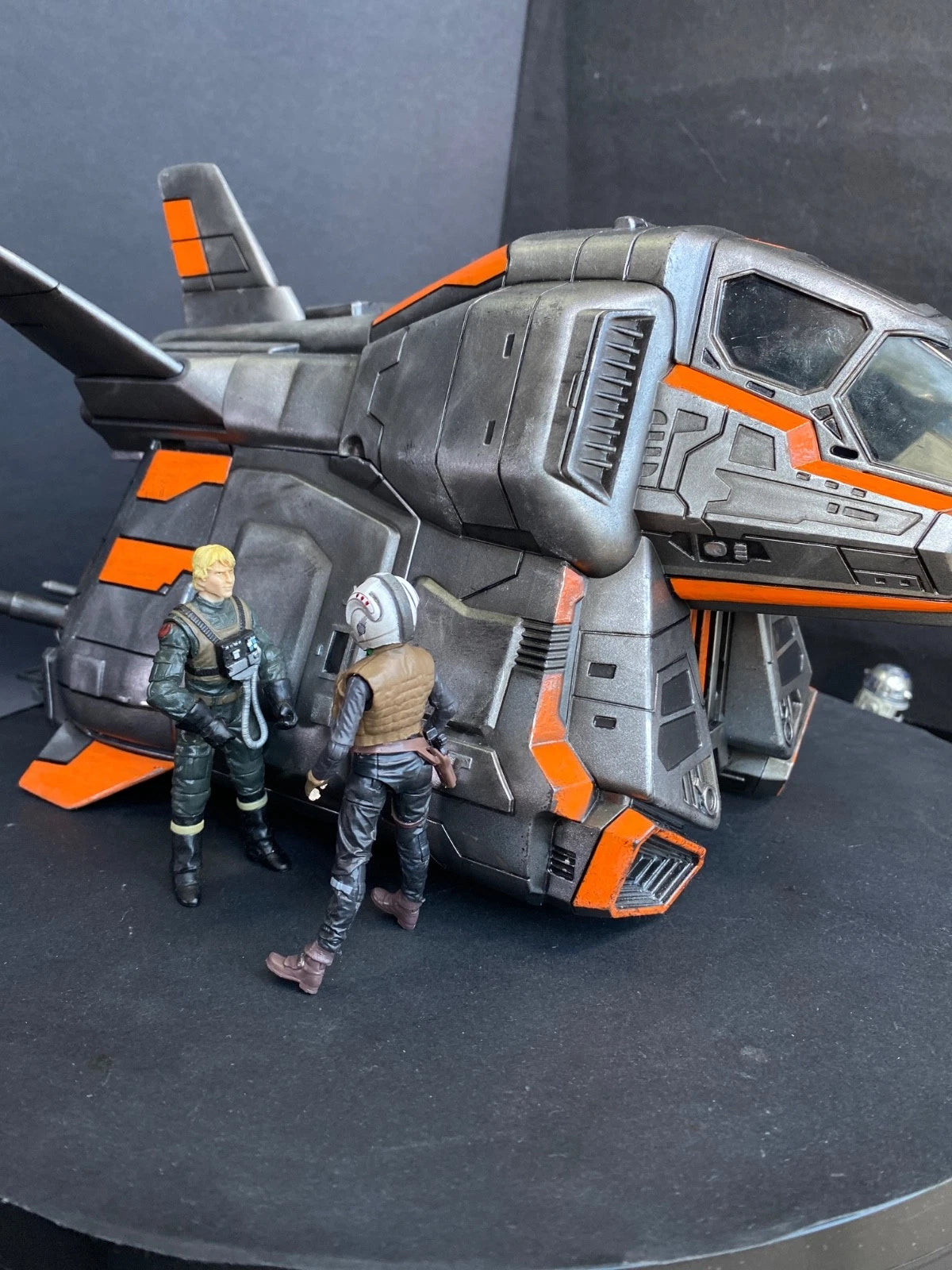 Star Wars Shuttle Gunship Transport Andor Rogue One Clone Wars vintage Custom
