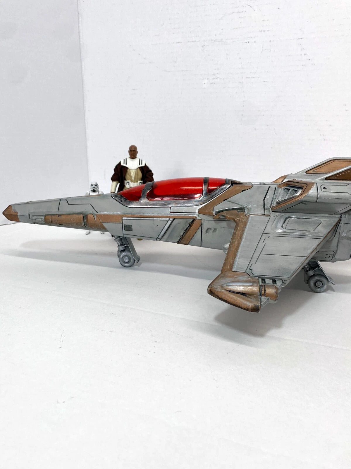 Star Wars Crimson Glass Starfighter Custom Ahsoka Rebels Clone Wars Mandalorian