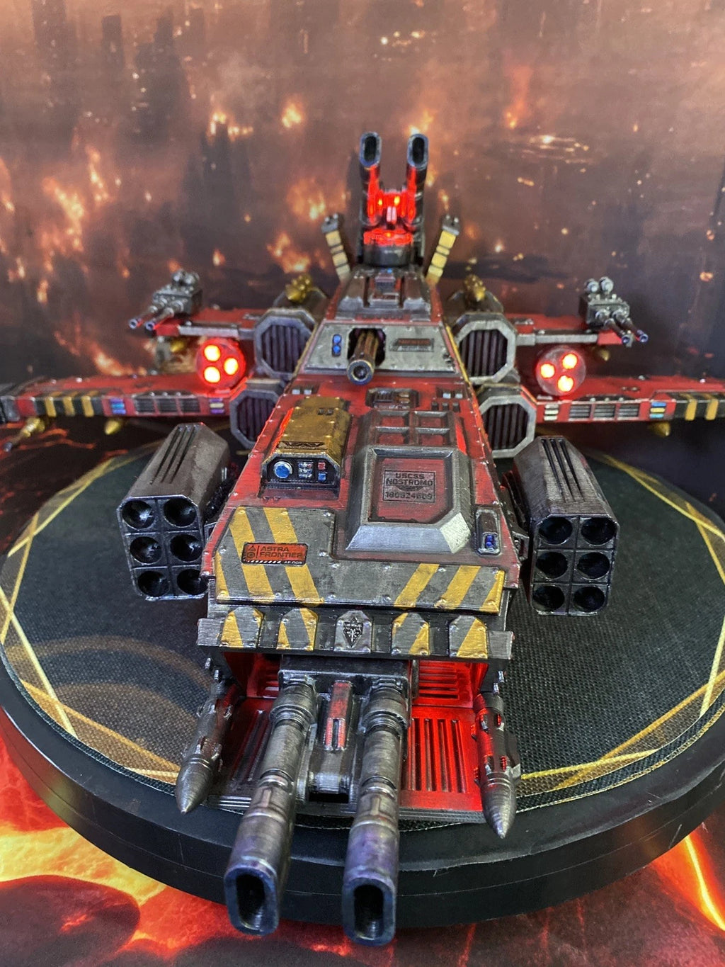 Aliens Predator WEYLAND-YUTANI “OBSIDIAN CLAUSE” GUNSHIP |  Romulus Earth Custom