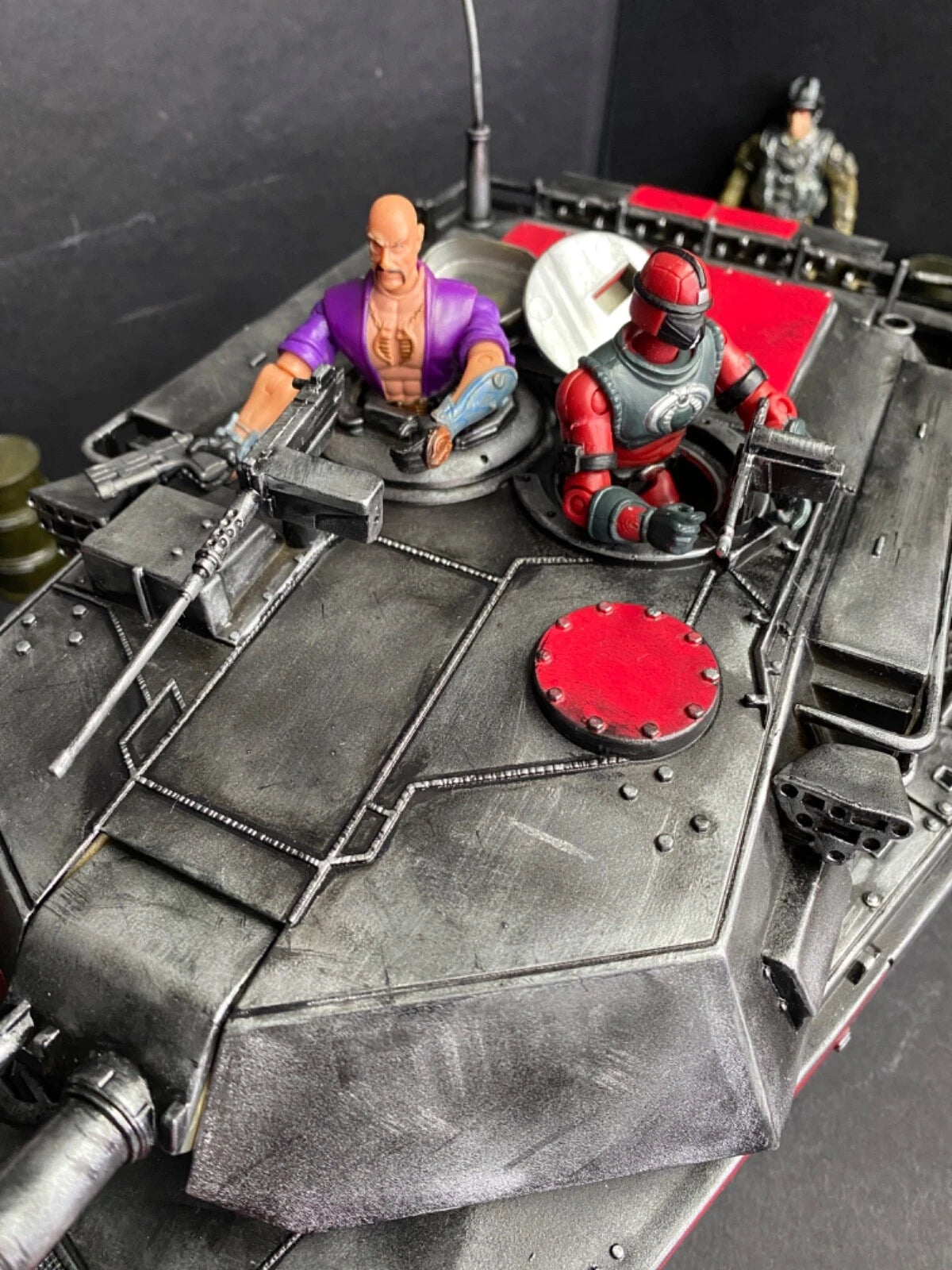 GI JOE COBRA DEVELOPMENTAL TERROR TANK 1:18 Collectible Vintage Custom
