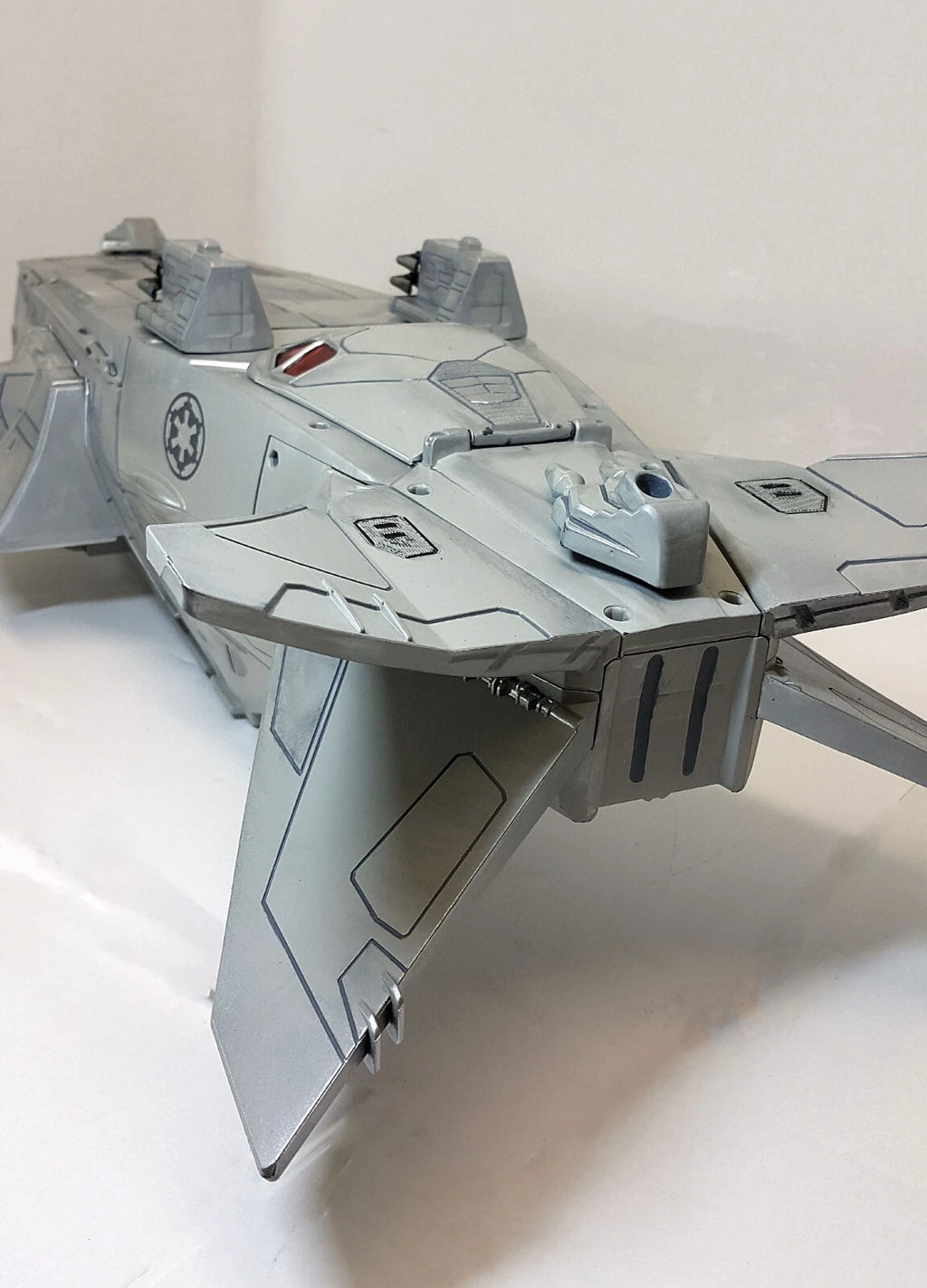 Imperial Recon Shuttle Ghostclaw Custom Andor Transport vintage Kenner Star Wars - view 5