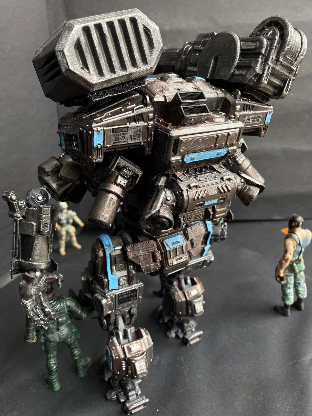 “Outpost Sentinel” – Custom Star Wars Andor Walker vintage kenner collectible