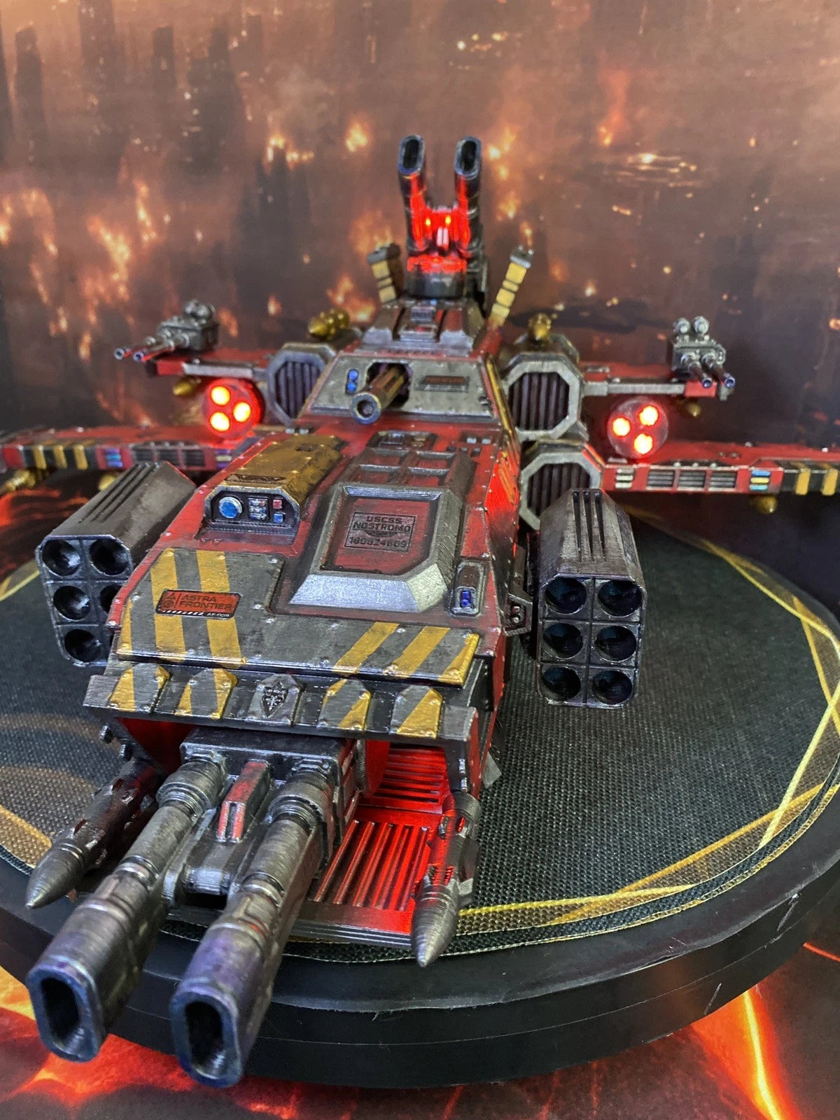 Mega-City Blockade Interceptor Commission | Judge Dredd Custom Vehicle / Diorama
