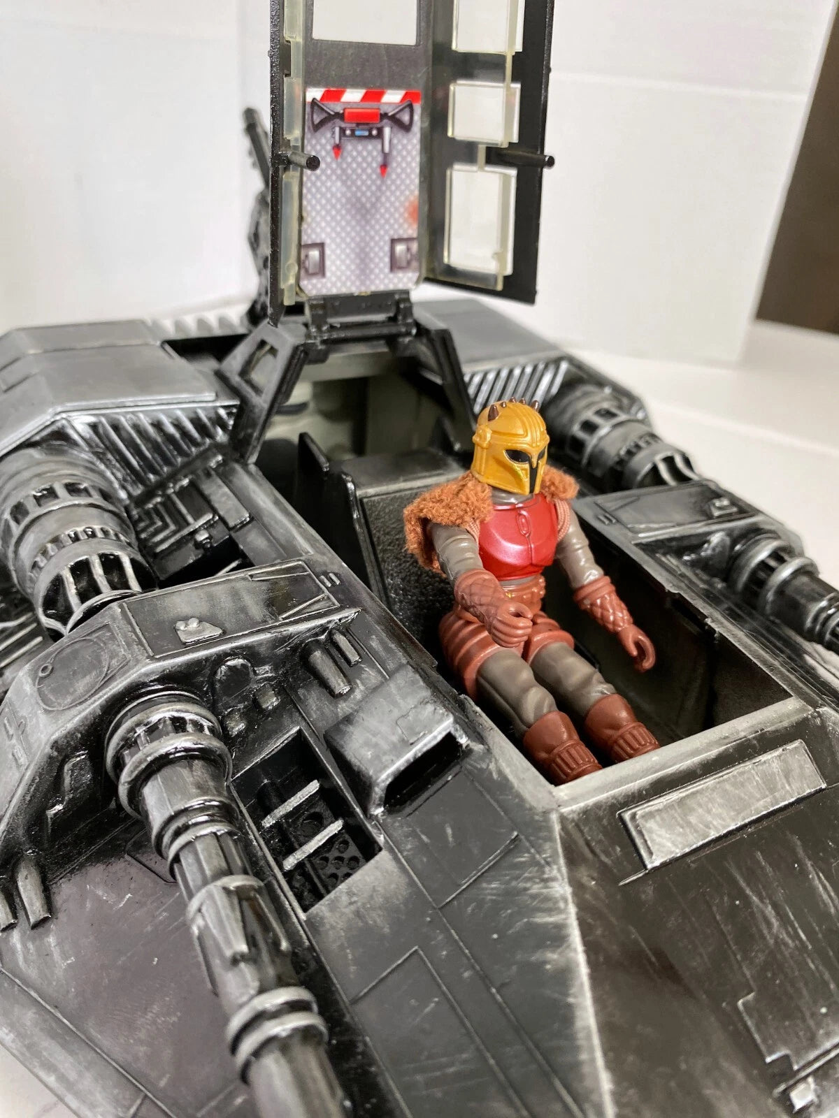 Star Wars Snowspeeder Repaint Mandalorian Imperial Vintage Kenner Collectible