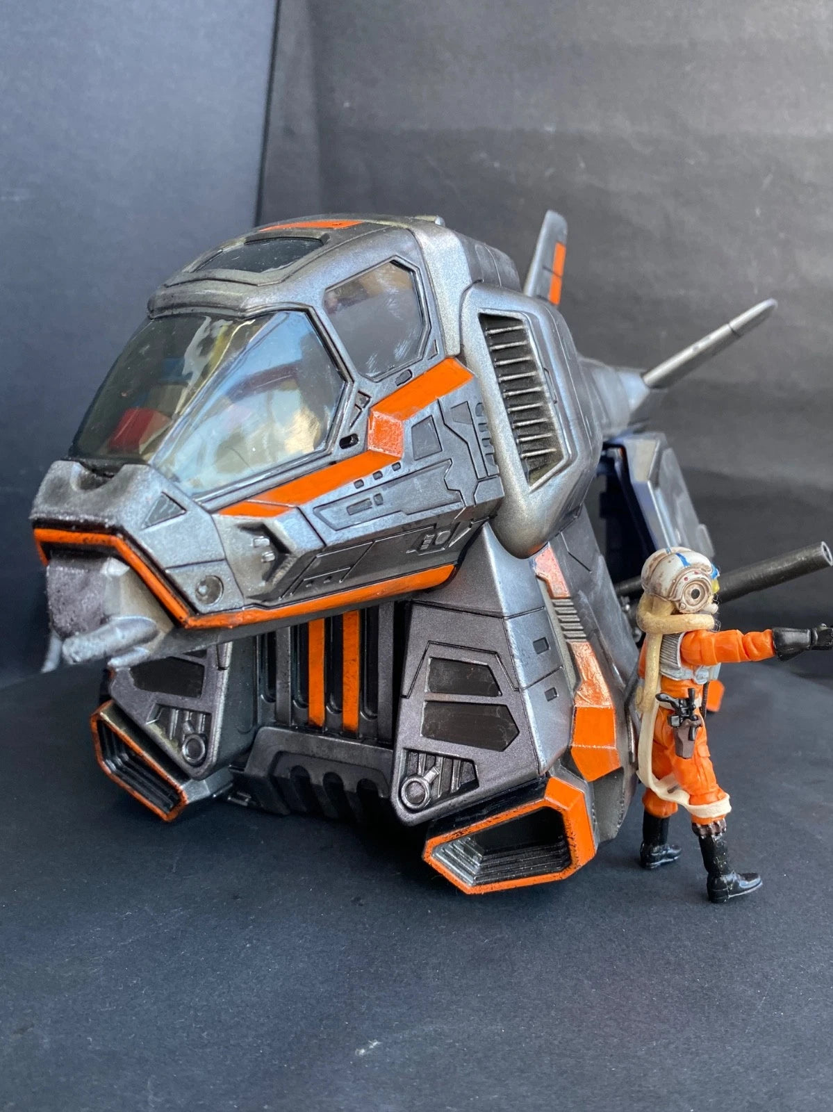 Star Wars Shuttle Gunship Transport Andor Rogue One Clone Wars vintage Custom