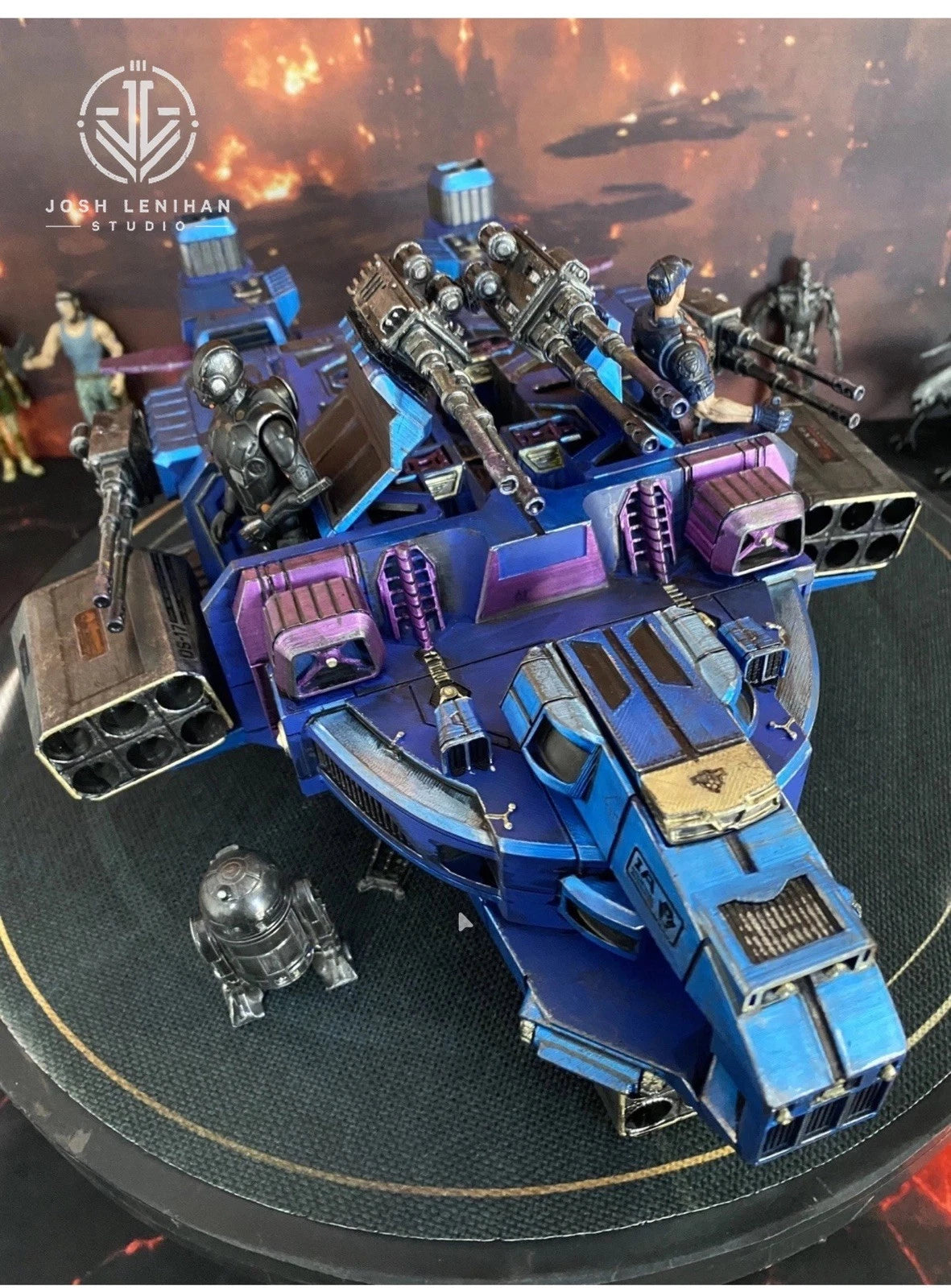 Akira Neo-Tokyo Riot Suppression Commission | vintage Custom Vehicle / Diorama