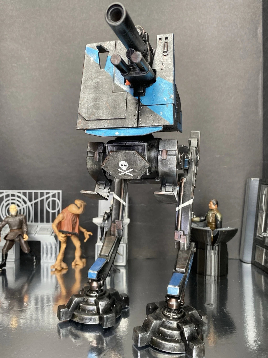 Blue Jackal Custom Imperial AT-DT War Walker 1:18 Hand-Painted One-Off Star Wars