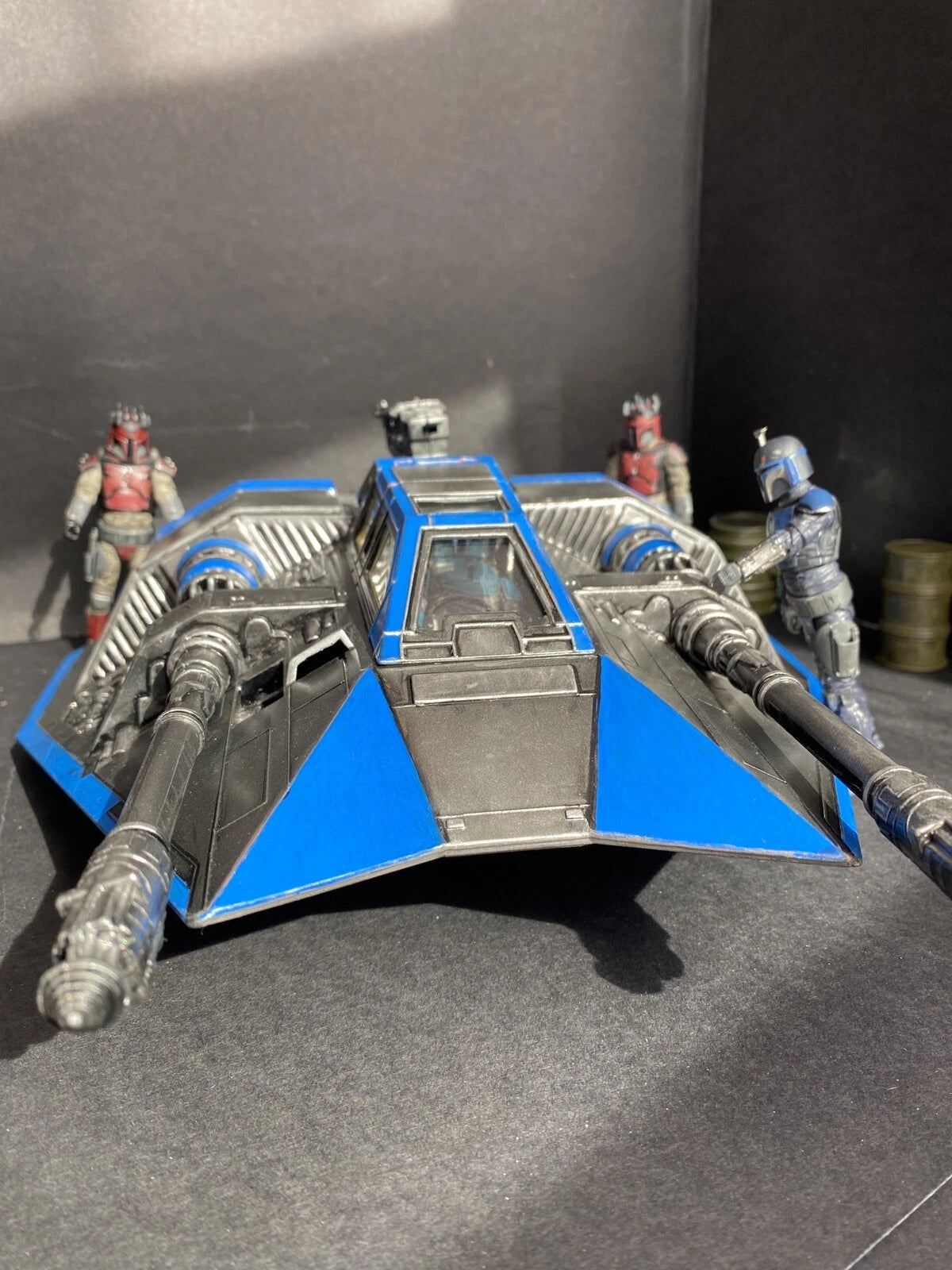 Kestral-9 Patrol Gunship | Mandalorian Outer Rim Snowspeeder Custom Star Wars