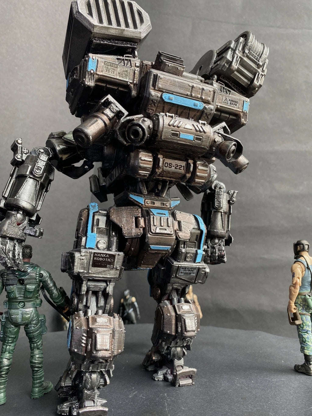Cobra SIEGEFRAME OS-221 Urban Exo Custom Heavy Walker GI Joe vintage collectible