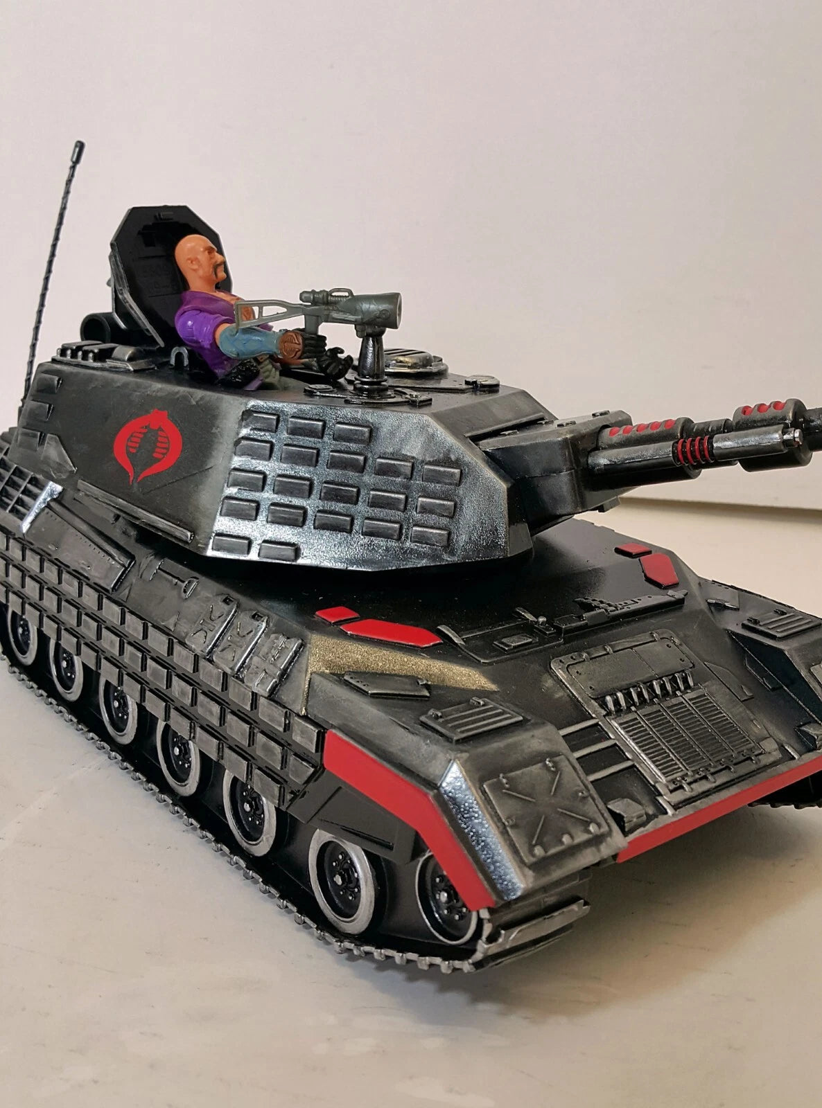 GI JOE COBRA HISS DEVELOPMENTAL TANK 3.75 1:18 Rare Collectible Custom - view 4