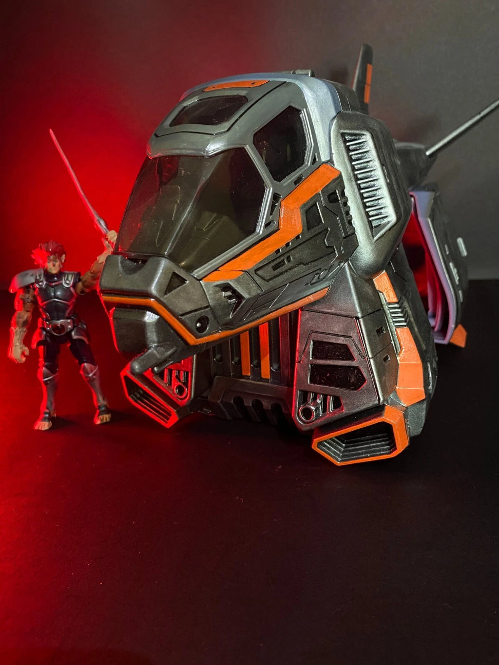 Thundercats ThunderStrike Prototype Vintage TJN Tygra Lion-o Super7 Custom - view 20
