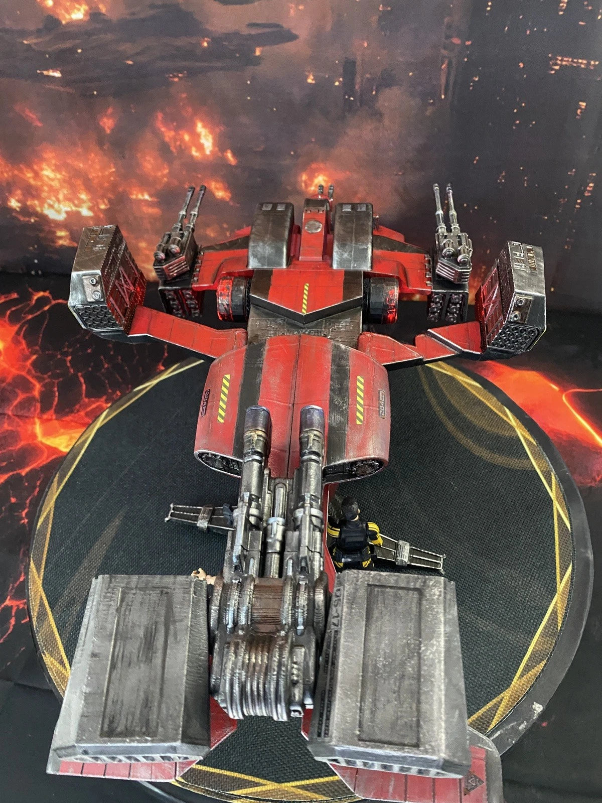 Romulus ALIENS Red Siren MR-13 Gunship Nostromo Weyland-Yutani Vintage custom