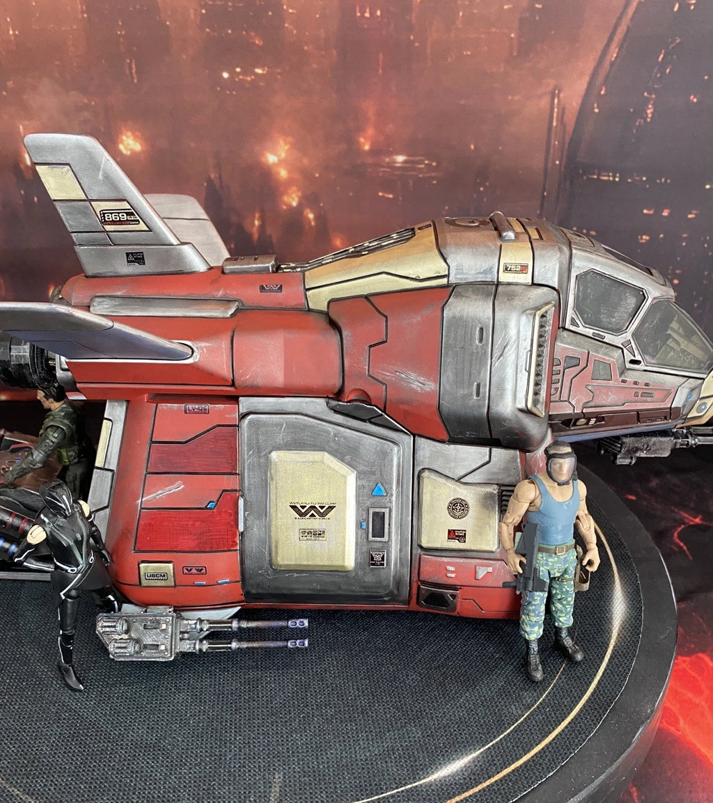 Krayt Viper Assault Shuttle | Custom Hand-Painted Star Wars Kenner Sith  Diorama