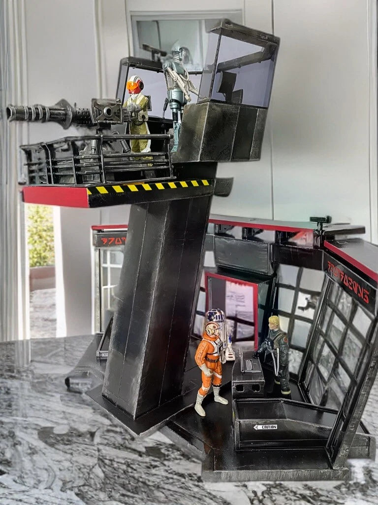 Star Wars Rebel Alliance Yavin X-Wing Hangar Rogue One Andor Kenner Diorama