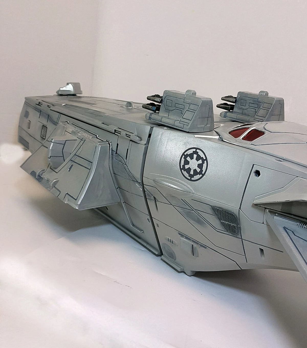 Imperial Recon Shuttle Ghostclaw Custom Andor Transport vintage Kenner Star Wars - view 23