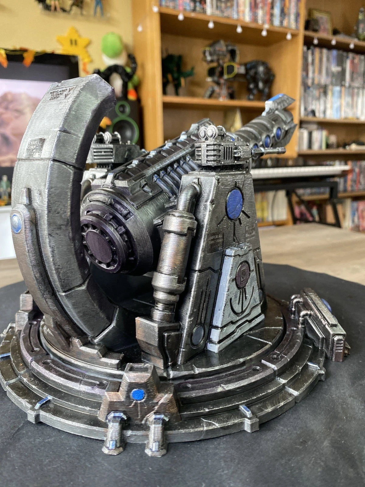 Bastion Sigma-9 Siege Cannon Emplacement | Warhammer 40K Custom Display Terrain