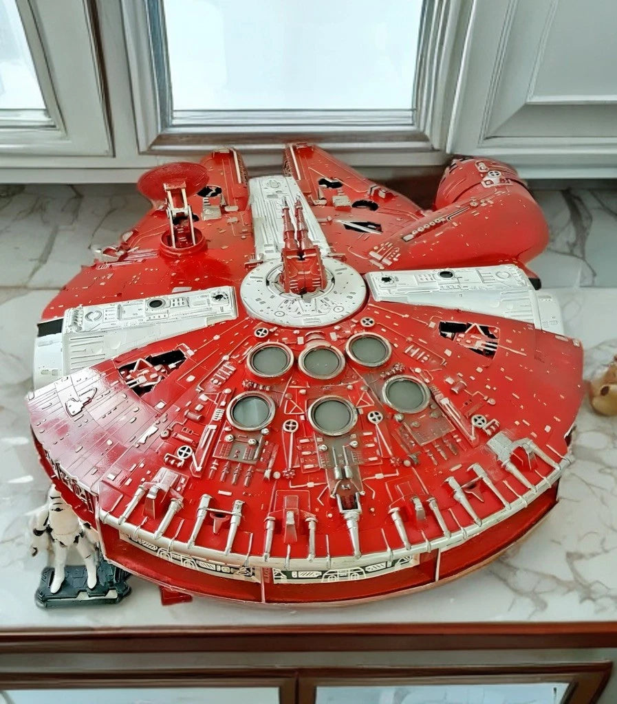 The Crimson Covenant | Dark Sith Command Millennium Falcon Custom Star Wars