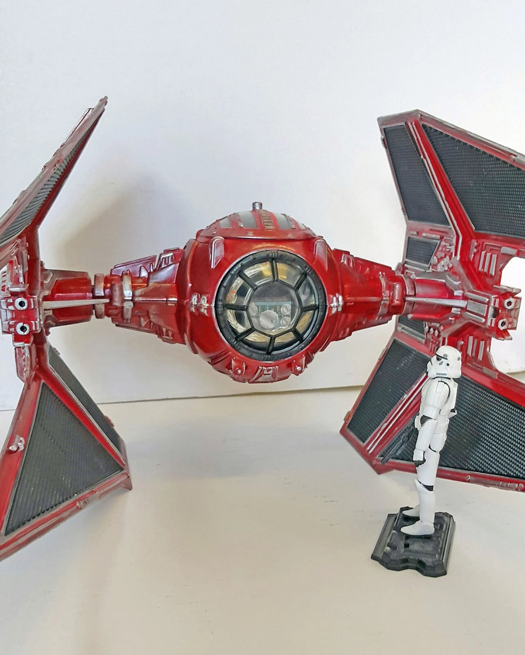 Star Wars TIE Interceptor Imperial Fighter Vintage Collection TVC Kenner Custom