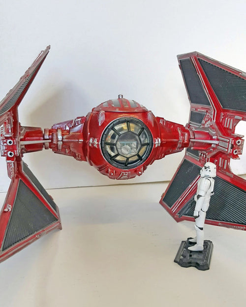 Star Wars TIE Interceptor Imperial Fighter Vintage Collection TVC Kenner Custom