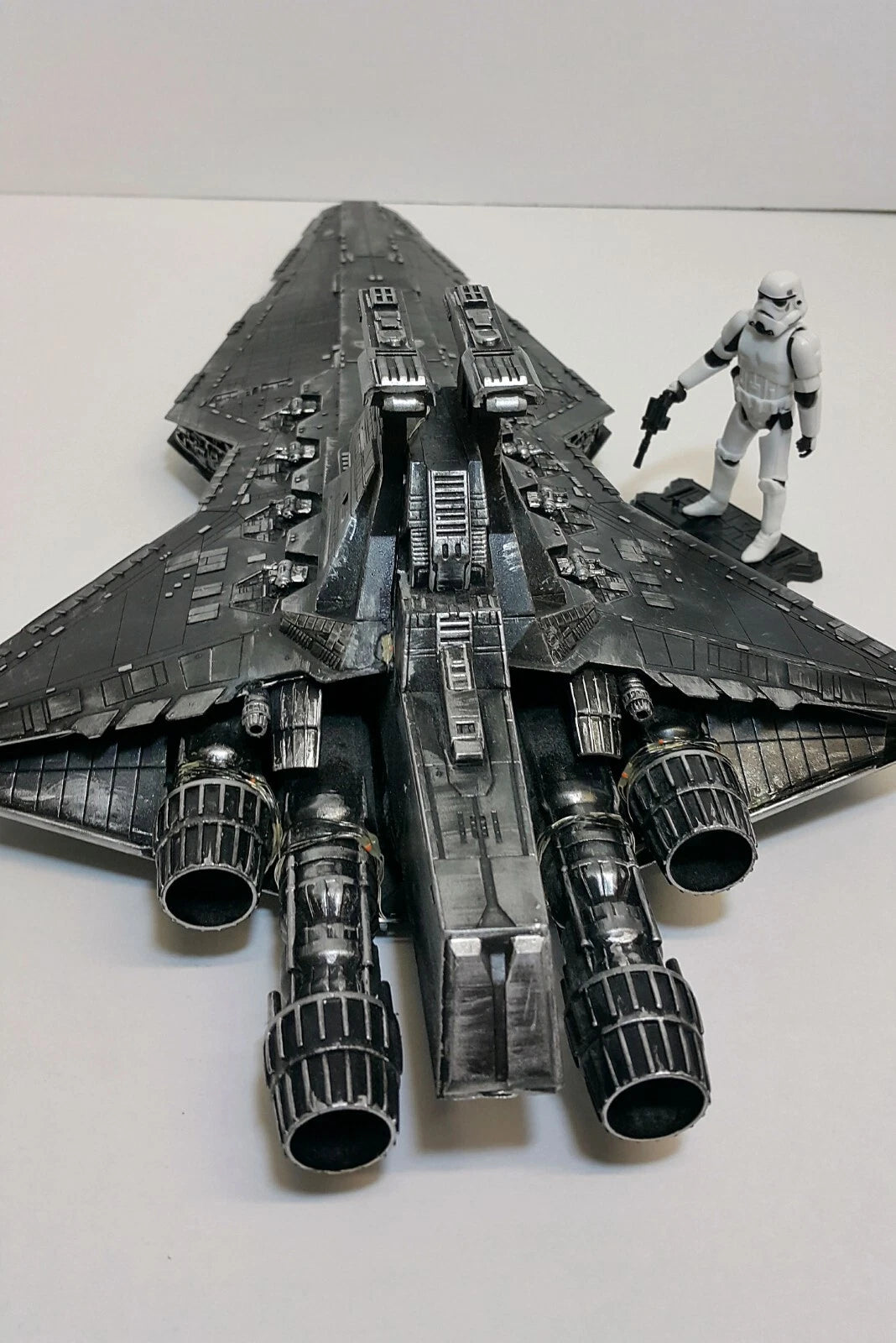 Rare Star Wars Star Destroyer New Hope Empire Vintage Kenner Collectible Custom - view 7