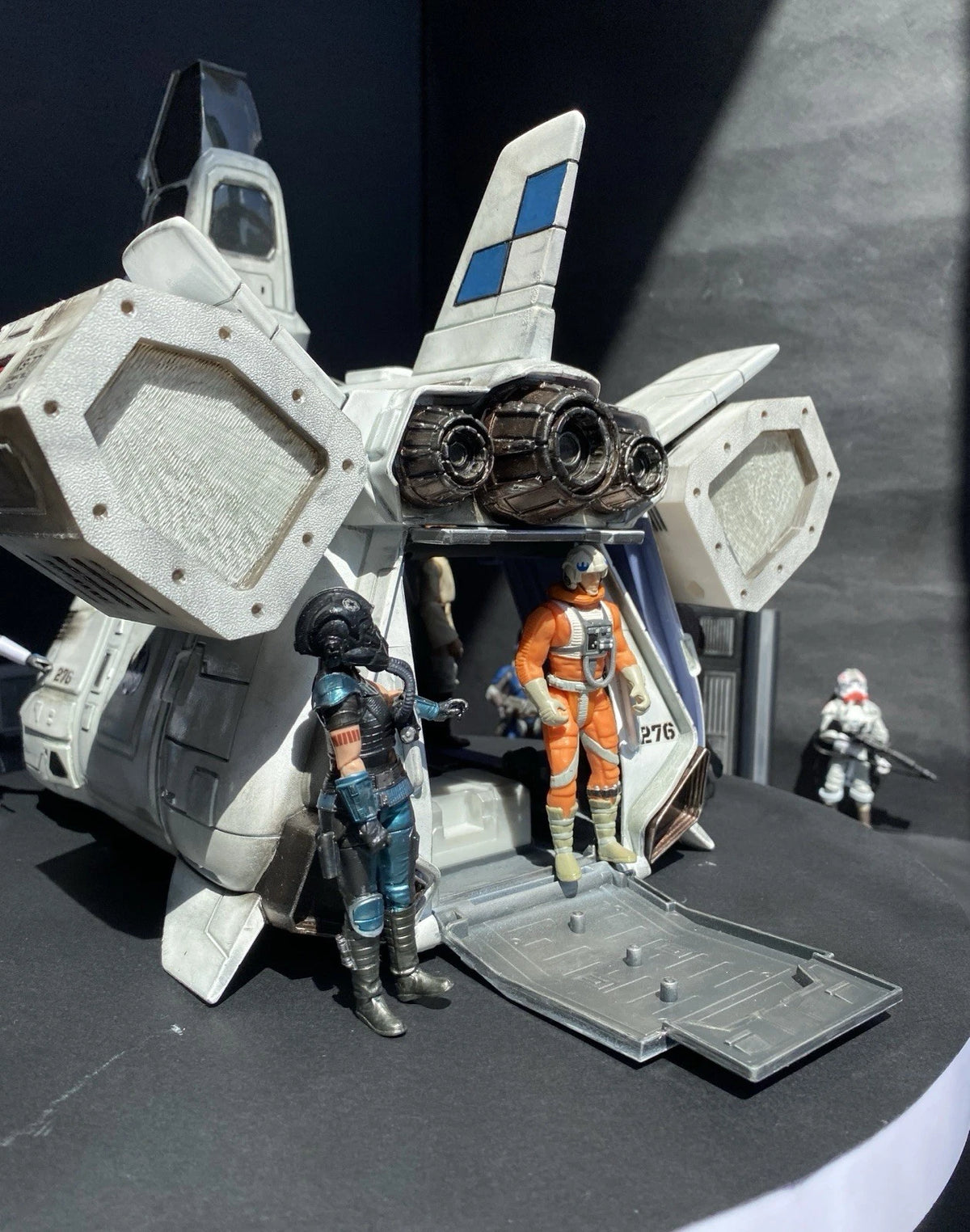 Star Wars Andor Rebel Alliance Starfighter Custom Vintage Collection Rogue One